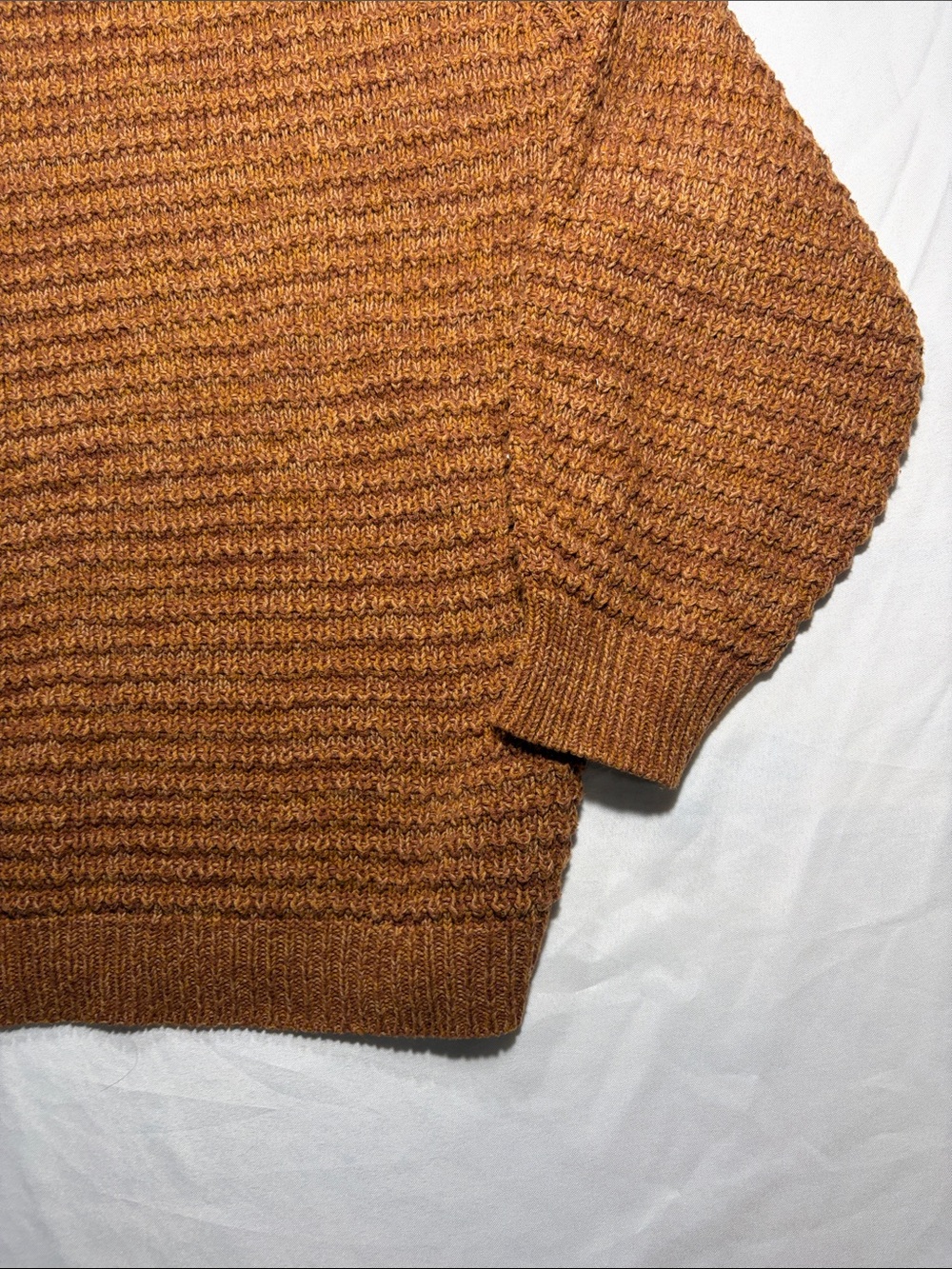 Universal Thread Marled Rust-Brown Knit Sweater - Picture 3 of 6